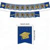 Stylish Graduation Gathering deck White Cardstock Pack For Fast Party arrange