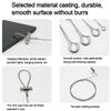 New Stainless Steel Wire Rope Adjustable With Locking Retractable Fastening Hanging Rope