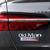3D Metal Emblem Car Chrome Sticker OLD MAN EDITION High Universality Fitment