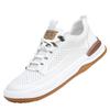 Men's shoes 2025 spring new leather breathable sports casual hole shoes trendy versatile men's hollow leather shoes men