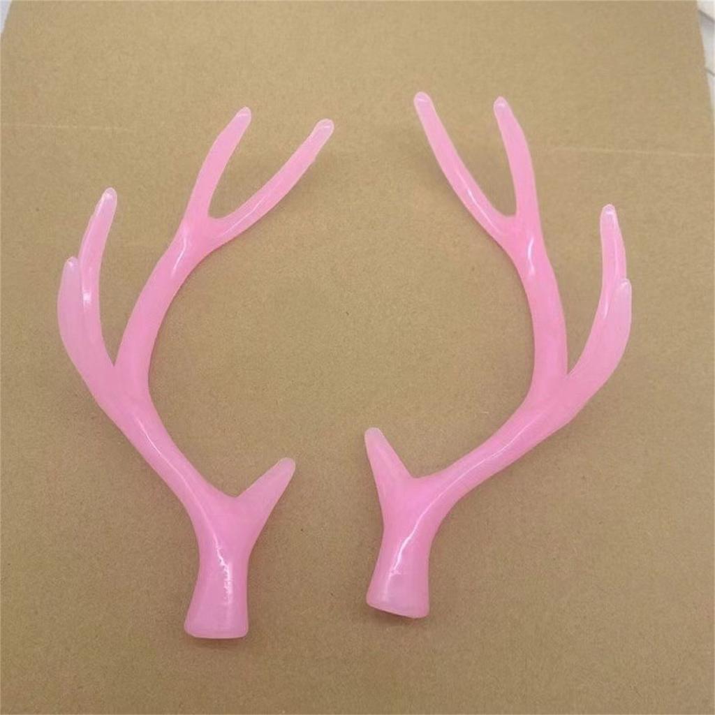 Realistic Antlers Resin/Plastic Creative and Nondeform for Women Girl Project Headband Making Cosplay Headpiece Supply