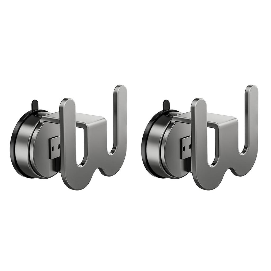 Sturdy Suction Cup Slipper Holder Simple Install Suction Cup Slipper Rack Elegant Shoes Stand for Bathroom Spaces