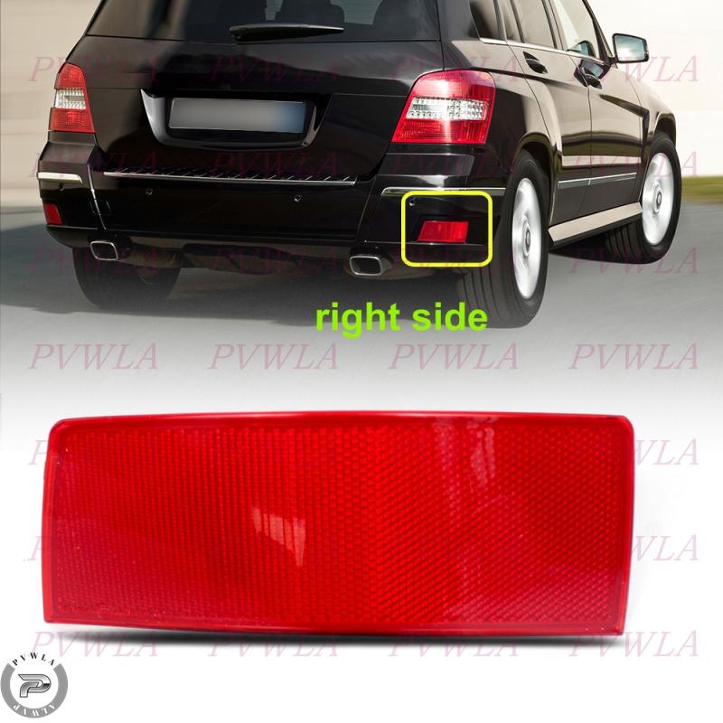 

Rear Bumper Reflector Light For Benz W204 X204 GLK250 GLK300 GLK350 2008 2009 2010 2011 2012 2013 2014 2015 Brake Lamp No Bulbs Right Side