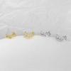 Banyan Tree S925 Silver Crown Ear Clip - No Piercing, Trendy Cold French Style for Women