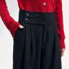 JOY SPEAKER Women's High-Waist Straight Wide-Leg Trousers