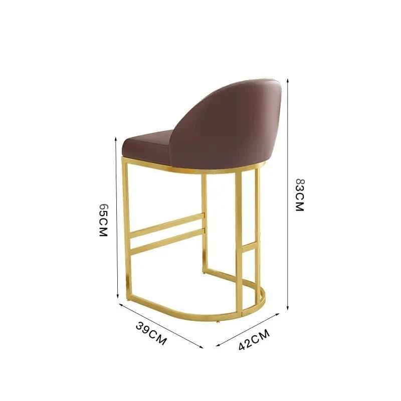 For Bar Counter Chairs,modern and Minimalist Bar Chairs,backrests,high Stool,home Glasses,jewelry Stores,cash Registers,high Sto