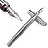 Duke 209 Stainless Steel Fountain Pen Fude Calligraphy Bent Nib Professional School Office Stationery Writing Tool Gift Pen