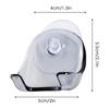 1PC Suction Cup Razor Holder Suction Cup Shaver Storage Rack Shower Razor Holder Shaver Holder Removable & Reusable Suction Hook