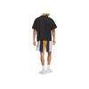 Adidas Originals SS25 Basketball Minimalist Comfortable Fashion Sports Casual Shorts Unisex Shorts Deep-Blue White Yellow JD5187