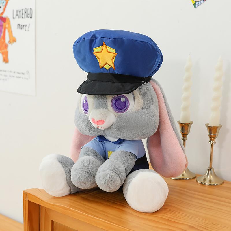 Disney Zootopia Stofftier Plüschtier Fuchs Judy Hopps Kaninchen Nick Wilde Fuchs Puppe Zootropolis Puppe Mädchen Geschenk Kinder