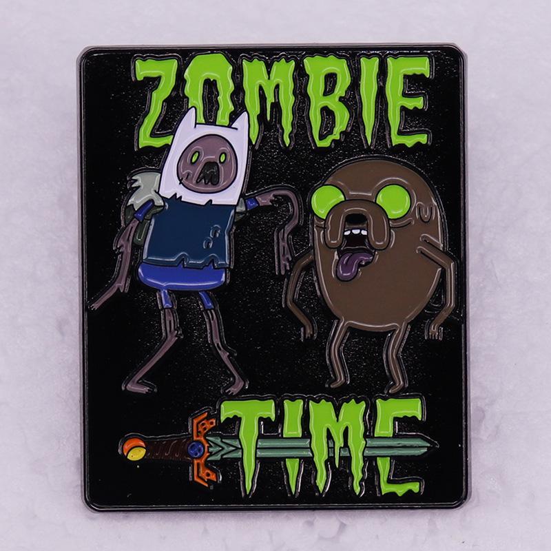 Adventure Time: Finn & Jake Zombie Brooch