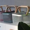Nordic Storage Basket Bathroom Storage Baskets Kitchen Vegetable Organize Basket with Handle Home Organization Accessories