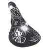 Bicycle Seat Cushion for Men Women Soft Padded Shock Absorbing Universal Fit Ventilation Bike Saddle Fireworks Print