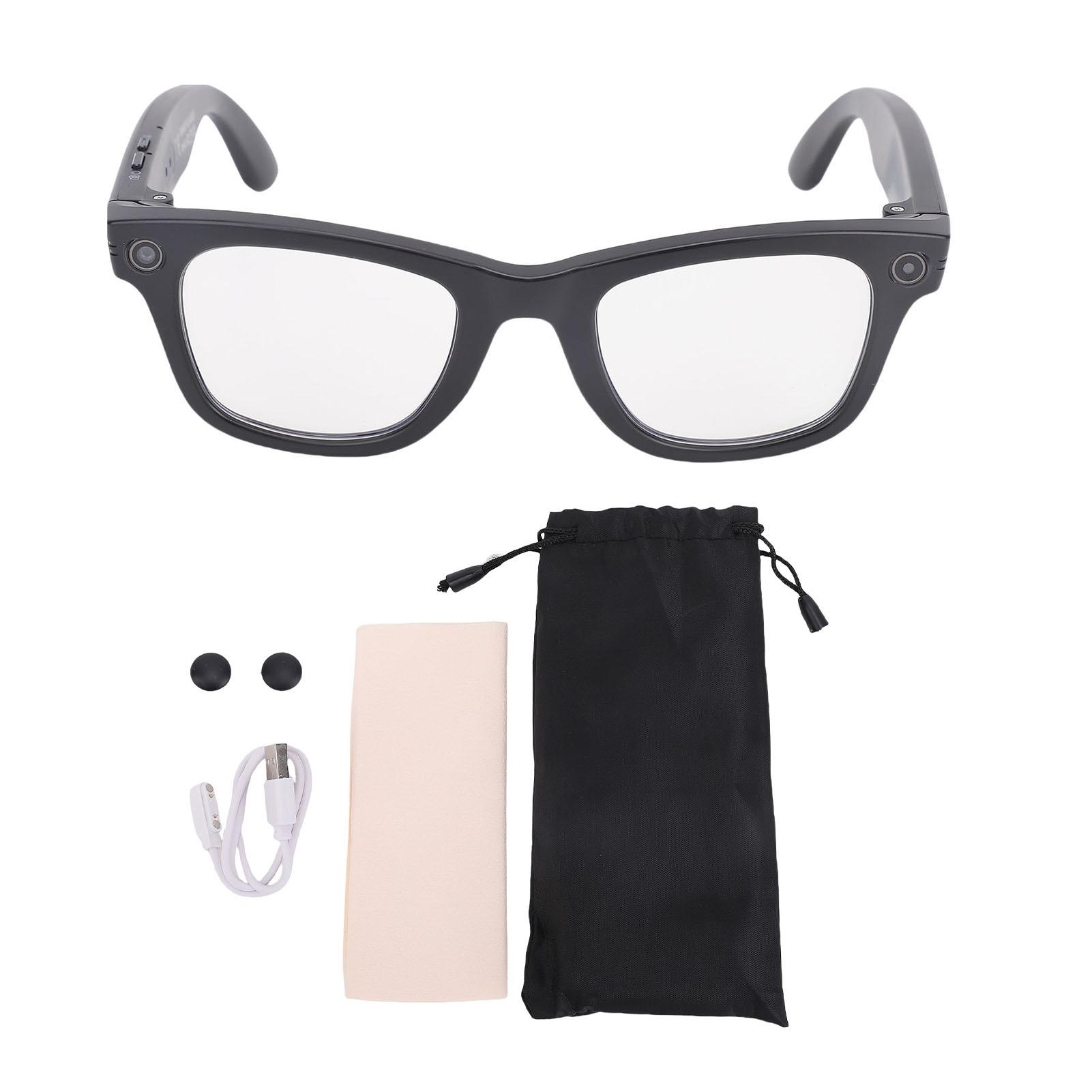 

Smart Translation Glasses AI Smart Glasses 8MP Camera 32GB Bluetooth Call Music Glasses Step Count Photo Video Recording 25