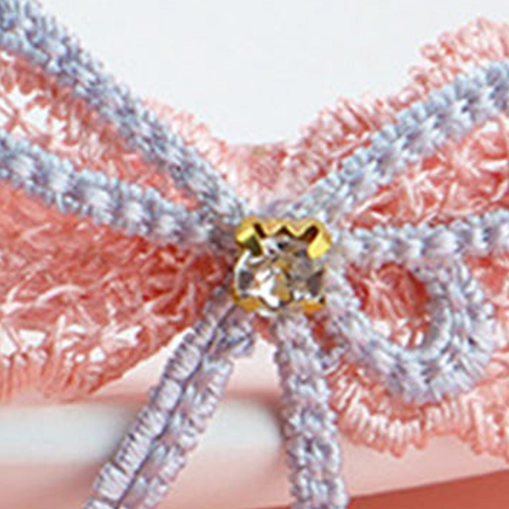 Haustierhalsband Verstellbar Weich Tragbar Niedlich Modisch Katze Fliege Halsband für Tägliches Spazierengehen Party