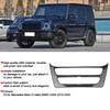 Muster aus Kohlefaser Zierleiste für Mittelkonsolenrahmen passend für Mercedes-Benz G-Klasse W463 G500 2019 2020