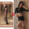 Sexy Uniform Seduction Secretary Hip Skirt Suit New Sexy Tight Women's Lingerie Cosplay Cross-leakage