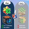 Educational Fidget Magic Cube Toy for Kids Ages 7-12, Stress Relief Sensory Infinity Cube Gift for Boys and Girls