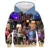 Bluza z nadrukiem Skibidi Toilet dla dzieci Jesień Zima Ubrania Dziecięca Bluza Titan Speakerman Bluzy dla chłopców Dziewczęcy Sweter z kapturem Cartoon