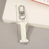 Simple Letters Keychain Backpack Pendant Keyring Bag Hanging Decoration Accessories Gift