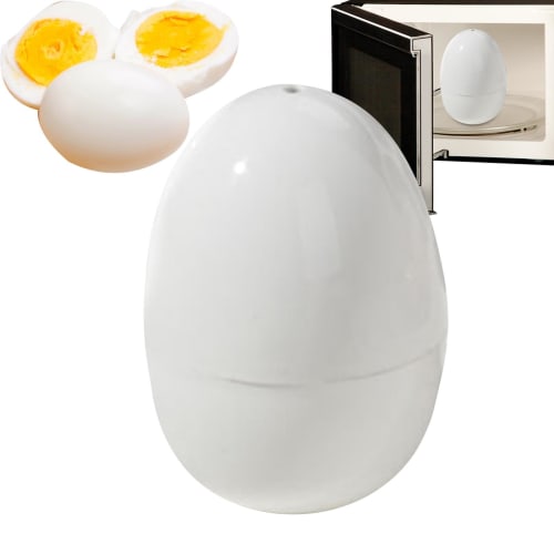 Egg Poacher - Microwave Egg Cooker, Egg Boiler, Egg Poacher | Microwave Egg Cooker, Egg Boiler, Egg Poacher Multifunctional Egg Steamer, Oval-Shaped Q