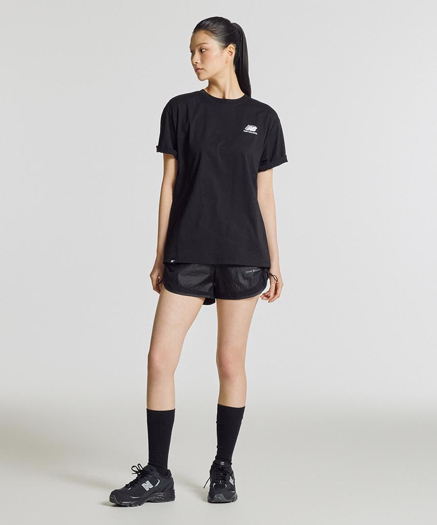 Nyuballanseu Nbneg25423 / Uni Rc Frozen Pictogram Short Sleeve T-Shirt (Black)