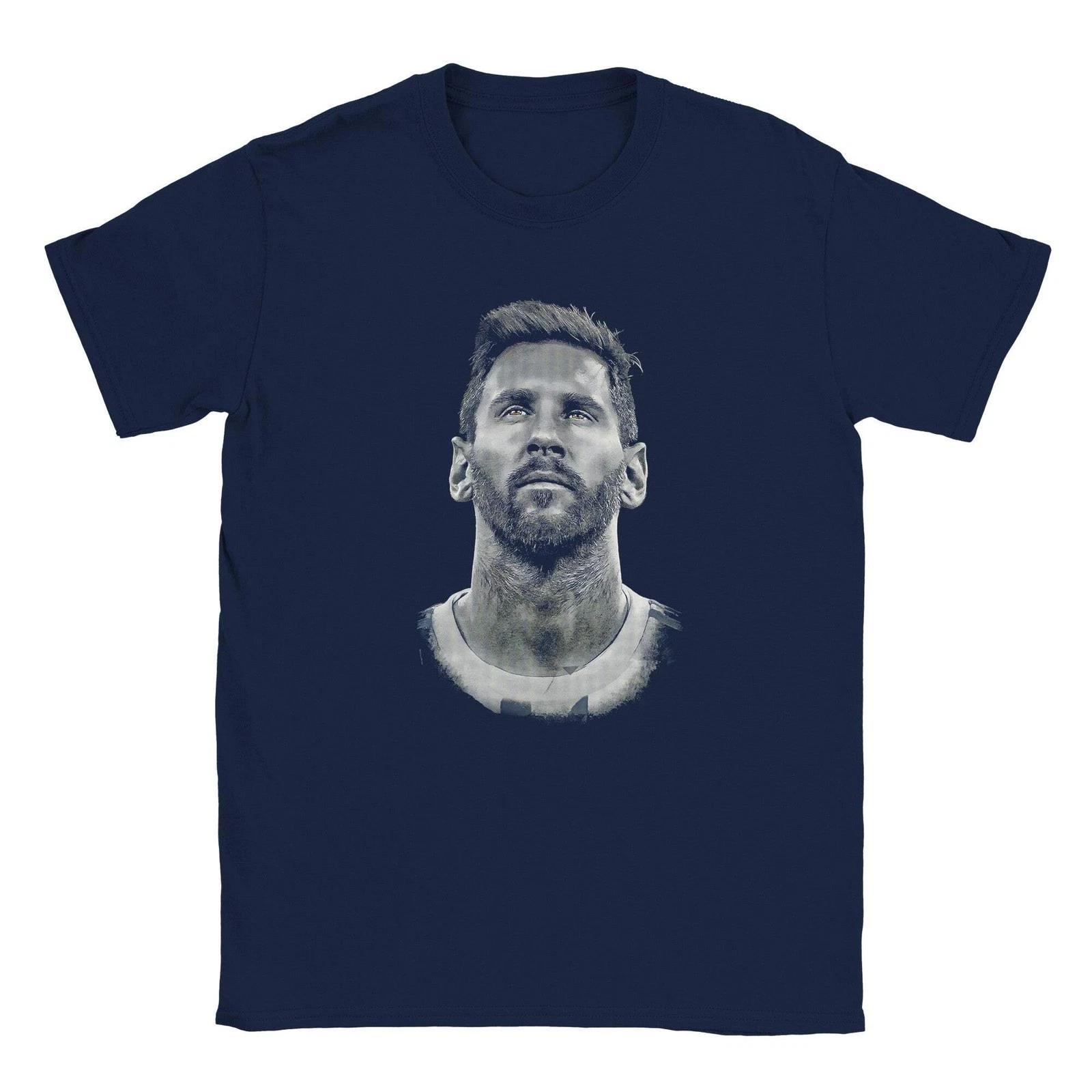 

MESSI UNISEX T-SHIRT | Soft Cotton Tee | Soccer Fan Gift L