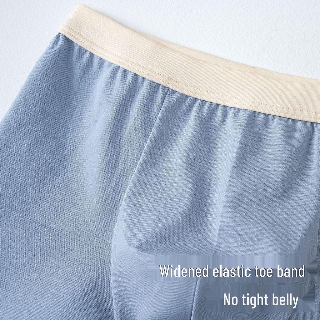 Antibacterial Cotton Boxer Briefs for Boys: 3-Pack, Class A, Middle & Large Children