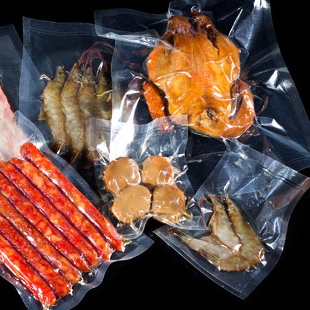 100PCS Vacuum Vac Sealer Sous Vide Food Saver Bags Healthy Smooth Non Textured
