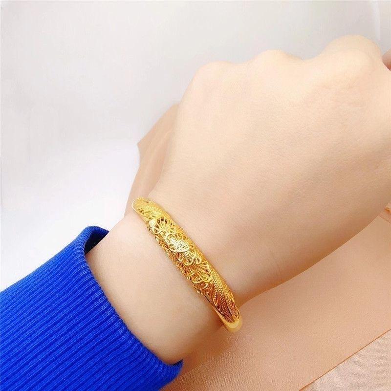 Flower Blossom Wealth Open Bracelet Women's Niche High-end Accessories