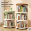 Children's Rotating Multi-layer Bookshelf & Storage Cabinet for Kitchen or Living Room