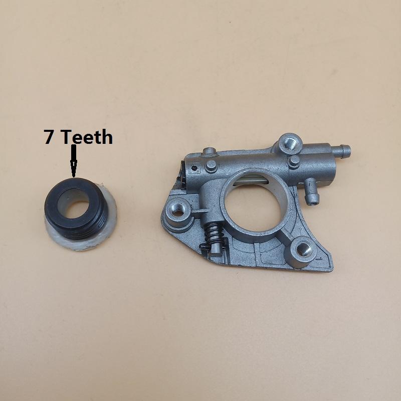 Chainsaw CS-4000 CS-4200 Oil Pump and WORM GEAR For ECHO CS-4400 4000 4200 CS4400 4003 4010 ZOMAX ZM-4000 4216 Chain saw parts
