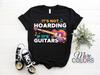 It's Not Hoarding If It's Guitars Guitar Guitarist Player Funny T-Shirt, Musician Instructor Teacher, Music Band Songwriter, Birthday Gift,