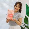 Cute Love Lulu Pig Doll Cute Pink Pig Plush Toy Children Sleeping Pillow Doll