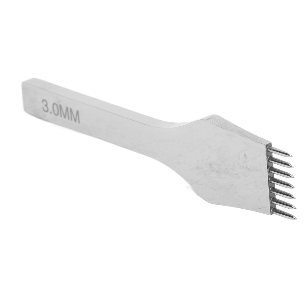 Leather Pricking Iron High Speed Steel Mirror Polished Round Cutting Leather Sewing Stamping