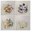 2D Urocze Kwiatowe Podkładki pod Kubki Vintage Kwiatowe Podkładki na Wesele Urodziny Dekoracja Stołu Wielokrotnego Użytku Okrągłe Akcesoria Kuchenne do Filiżanek