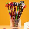 12Pcs Creative Cartoon Halloween Pencils Cute Students Stationery Hb Black Write Draw School Boxed Pen Gift