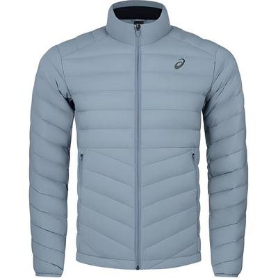 Serie Lifestyle Sportivo Tinta Unita Versatile Caldo Giacca Sportiva Manica Lunga Piumino Giubbotti Uomo Grigio Blu 2031E864-400