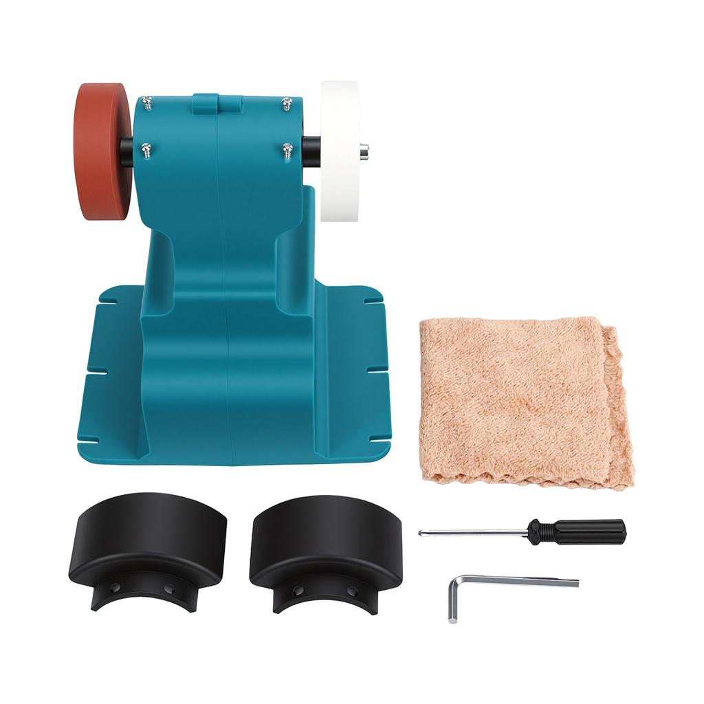 Mini Bench Grinder Fit for BL1830B BL1840B Battery Cordless Electric Sander Machine for Waxing Grinding Polishing