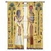 Antikens Egypten Skira gardiner för vardagsrum Barnrum Tyllgardiner Köksfönsterbehandling Draperier