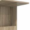 Side Table Sonoma Oak 40 X 35 X 60 Cm Engineered Wood