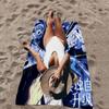 Anime Hero Bath Towel - Dynamic Design, Soft Absorbent, Perfect for Summer Fun, Adds Adventure to Your Beach Days