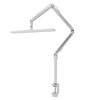 LED Desk Lamp with Clamp 360 Degree Rotation Head 3 Color Temperature Dimmable Foldable Swing Arm 14