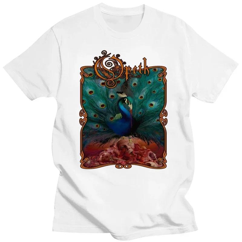 

Летние топы 2024 Футболка группы Opeth Гребенная ткань с пластизольными чернилами Atasan от Don Juanism Футболка S