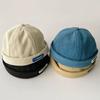 Adjustable Baby Brimless Hat Letter Embroidered Landlord Cap Fashion Sun Cap  Kids