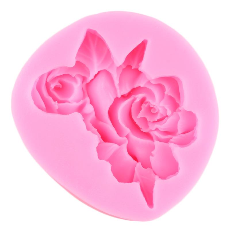 DIY Flower Silicone Mould Gardenia Plumeria Fondant Moulds Cake Decorating Tools Cupcake Candy Resin Clay Moulds Chocolate Gumpaste Mould