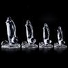 Transparent Dildo Female Masturbator Adult Sex Toys Realistic Penis Anal Plug Strap On Cock Big Dick Fisting TPE