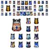Sonic Cartoon Kids Backpack Durable Polyester Material 20-35l Capacity Zipper Closure Cushioned Shoulder Straps 44*30.5*16cm