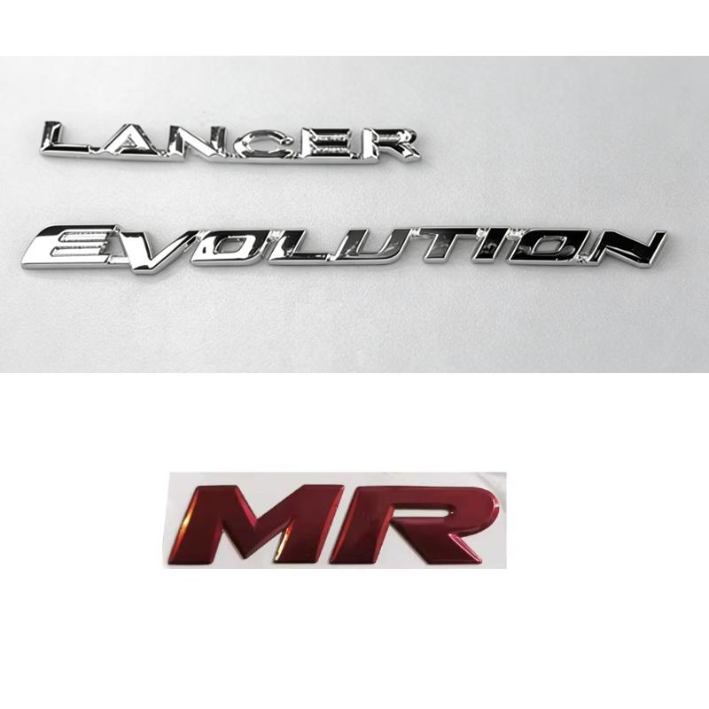 cwkzum1 Applicable to the overseas version of Mitsubishi Wing God Lancer EVOlution tail logo, the tenth generation Evo personality modif