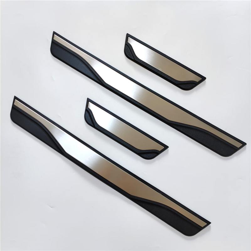 For Honda Civic 11th    2024 Door Sill Scuff Plate Cover Trim Exterior Threshold Pedal Bar Protector Car Accessories